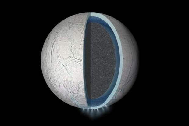 Условия в океане Энцелада воссоздали в земной лаборатории