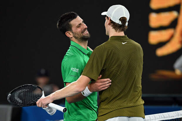 Джокович: поблагодарил Синнера за то, что он дал выиграть мне матч