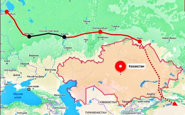 Ещё один из предполагаемых вариантов магистрали, которая была отклонена — Project SFERA Live — Поставьте лайк...