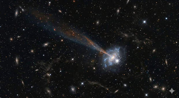 Эхо невидимого взрыва из глубин космоса достигло Земли