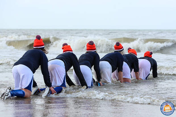 Фестиваль зимнего плавание Unox Nieuwjaarsduik 2014 в Нидерландах