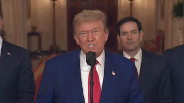 Дональд Трамп / Фото: кадр из обращения к гражданам США