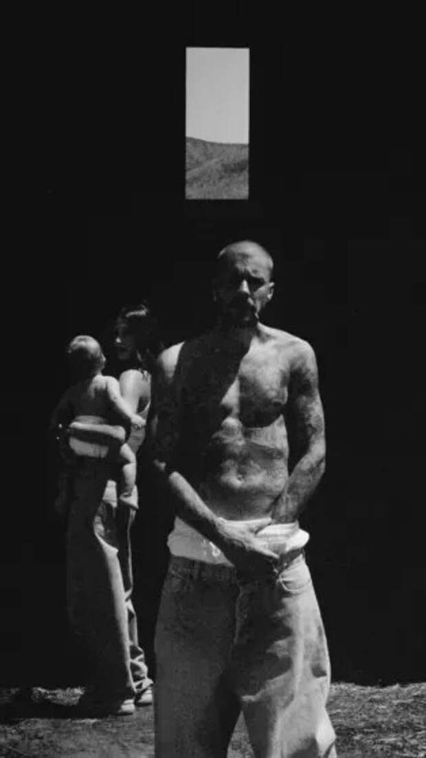 Хейли и Джастин Бибер с сыном