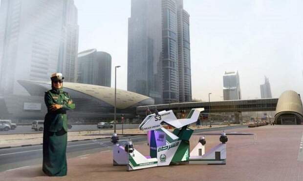 Полиция Дубая начнет летать.