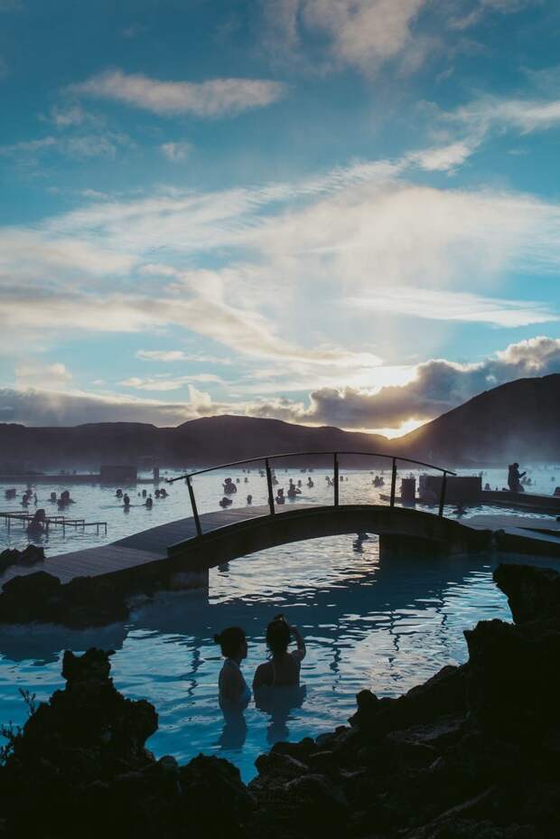 Голубая Лагуна исландия, красота, мир, природа, путешествие, снимок, фотограф