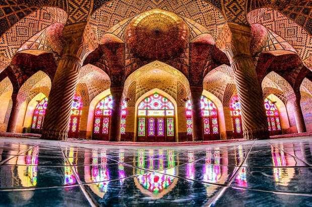 4. Мечеть Насир оль-Мольк в Иране, построена в 1888 году перфекционизм, совершенство