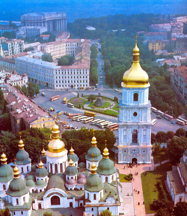 Киев, Софийская площадь СССР, история, факты