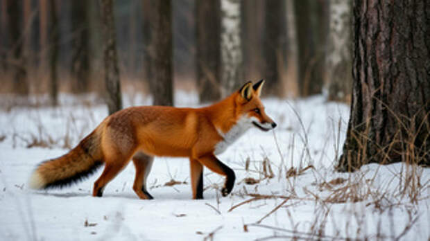 Лиса / Изображение сгенерировано shedevrum.ai