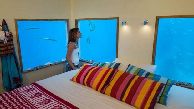 Первый подводный гостиничный номер в Африке underwaterhotel04 Первый подводный гостиничный номер в Африке