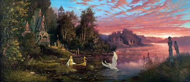 Художник Александр Борисович Угланов. Русь мифическая, ч.2