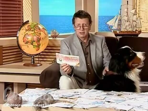 Михаил Ширвиндт в дог-шоу «Я и моя собака».