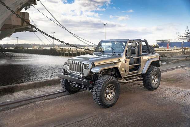 Модифицированный Jeep Wrangler от Quadratec