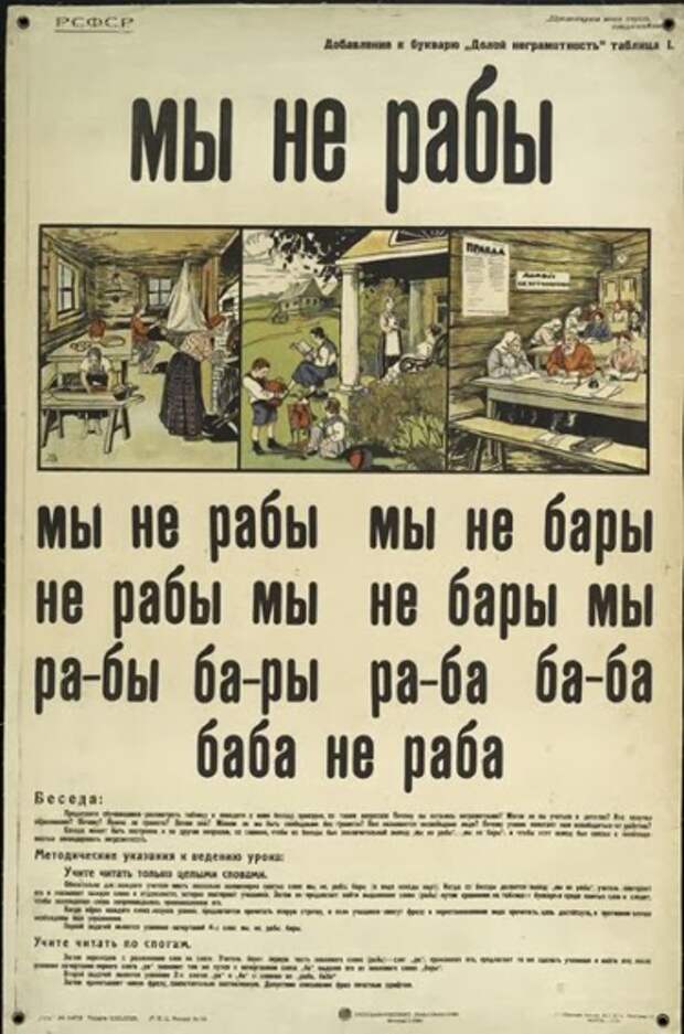 чтение, плакат, книги, 20-е годы