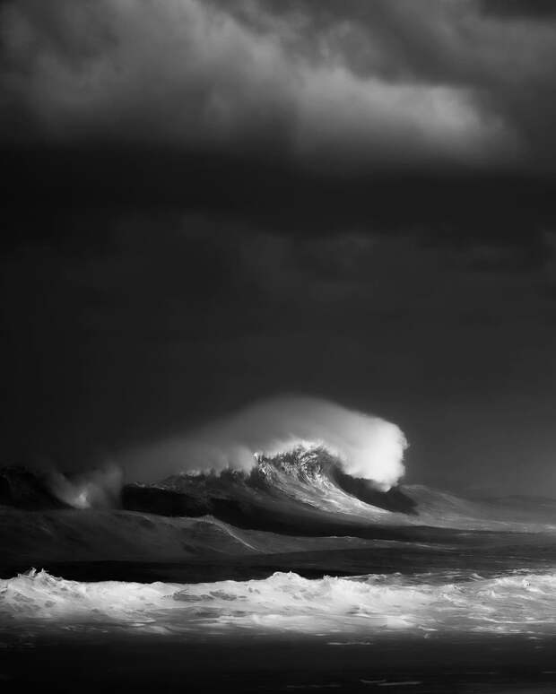 Снимки морских волн от голландского фотографа