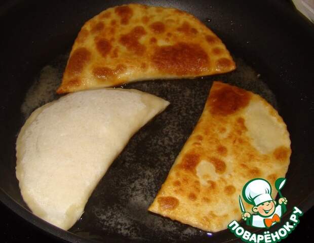 Рецепт: Лепешки с сыром Проще простого Рецепт: Лепешки с сыром Проще простого