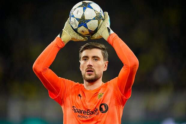 Российский вратарь «Буде-Глимт» Хайкин установил рекорд Лиги чемпионов