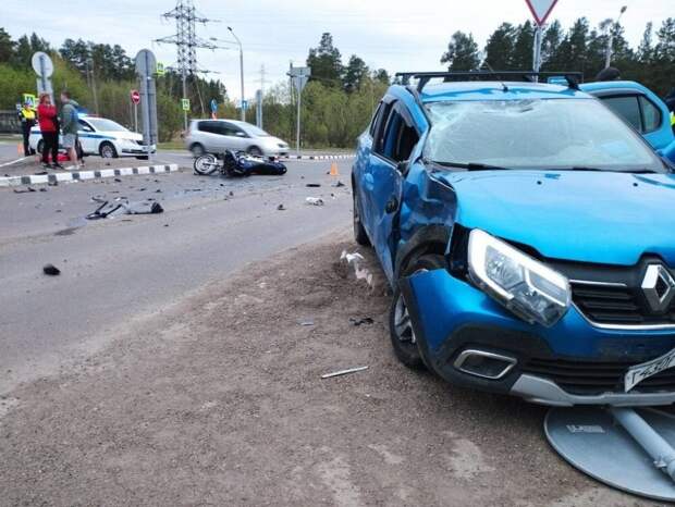 Авария дня. Купил мотоцикл и погиб через неделю