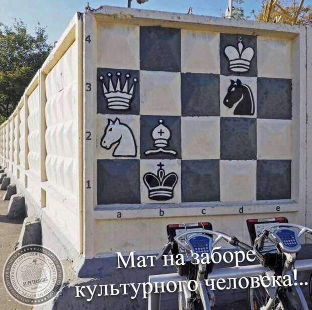 Мат на заборе культурного человека