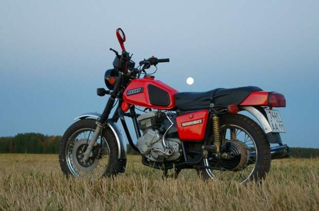 ИЖ Планета 5, один из самых лучших мотоциклов СССР авто, иж планета, мото, мотоцикл, техника