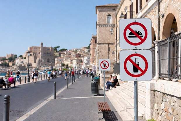 Курорты ужесточают правила и вводят штрафы за еду в общественных местах