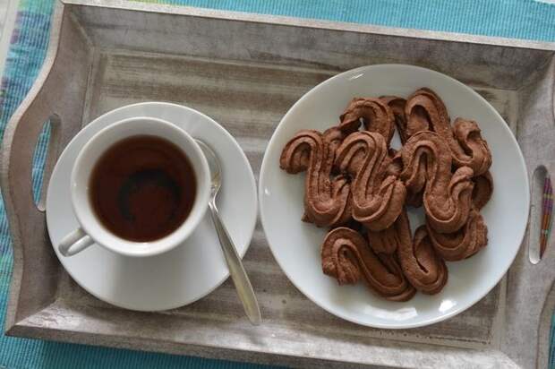 Венское шоколадное печенье фото