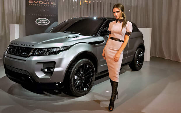 Виктория Бэкхем и Range Rover Evoque