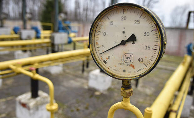 Газодобывающее предприятие компании «Укргаздобыча» во Львовской области