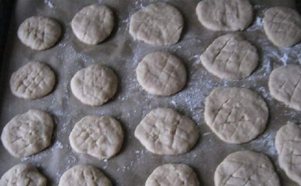 как готовить печенье на рассоле