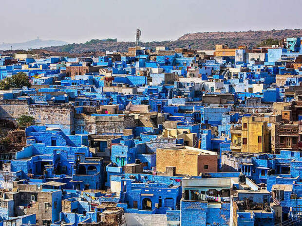 Джодхпур – один из немногих городов на планете может наслаждаться близким родством с небесами (Индия). | Фото: orangesmile.com.