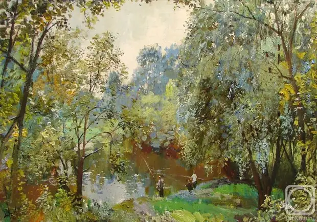 "Мир солнечного детства моего, он полон счастья, доброты и света..." Художник Анатолий Лукаш