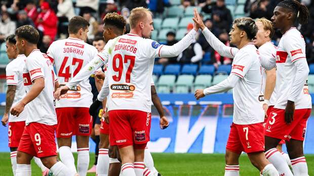 «Спартак» впервые в истории победил «Сочи» на «Фиште» и впервые забил более одного гола