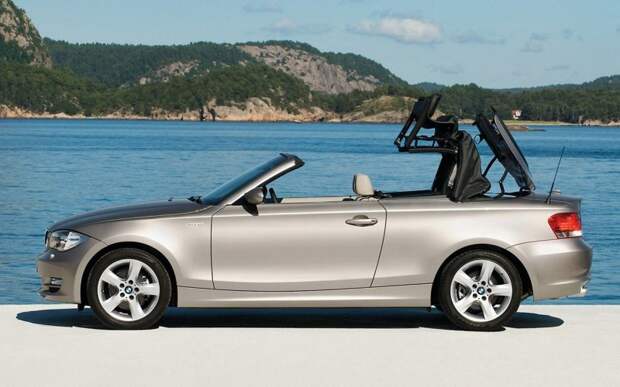 Спустя 70 лет: тент с сервоприводом на кабриолете BMW 1-й серии, модель 2008 года