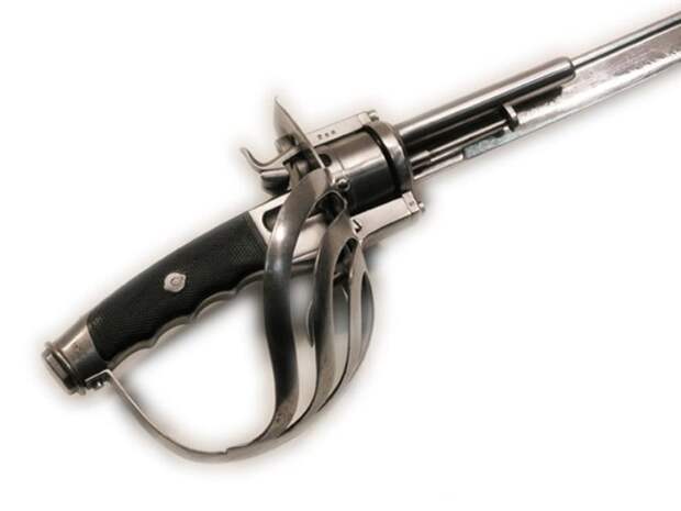 Сабля-револьвер. XIX век