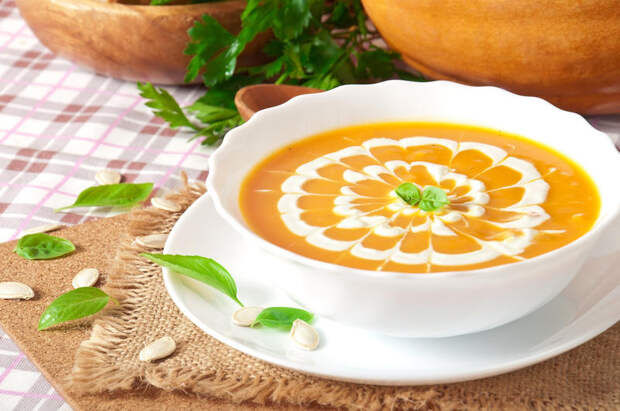 овощной суп пюре - 1