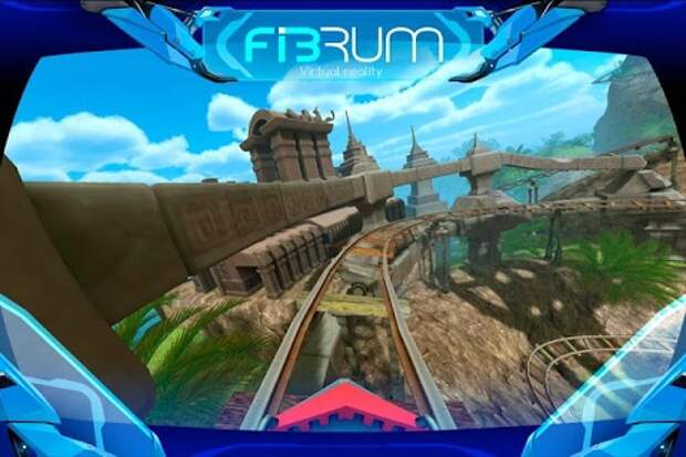 Roller Coaster VR аттракцион screenshot