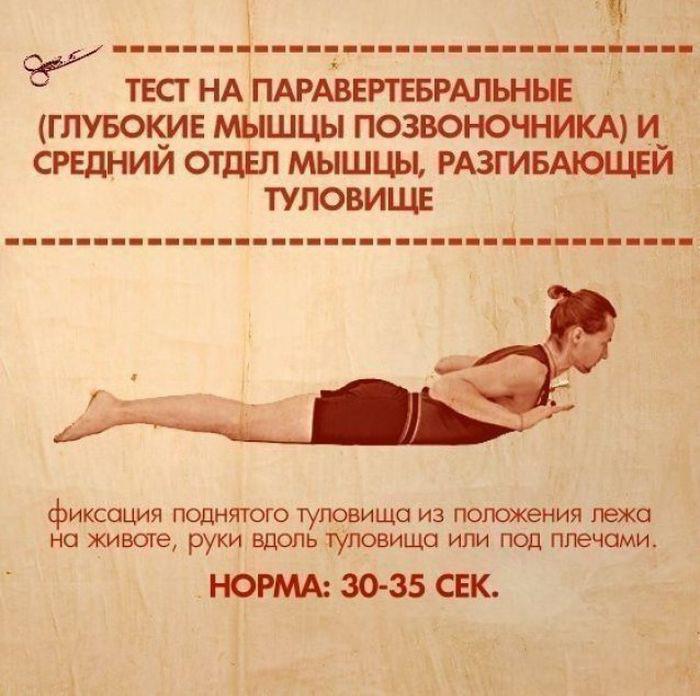 10 простых упражнений, которые покажут ваши слабые места тело, упражнения