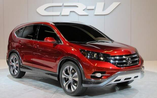 Безопасный автомобиль Honda CR-V.