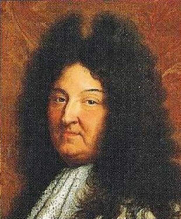 ИАСЕНТ РИГО Людовик XIV. Парадный портрет. 1701. Фрагмент