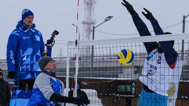 Зимний волейбол / Фото: SnowVolleyRu