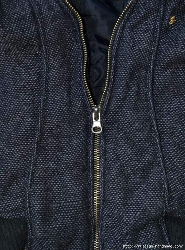 Как починить молнию на куртке, замена ползунка (11) (518x700, 348Kb)