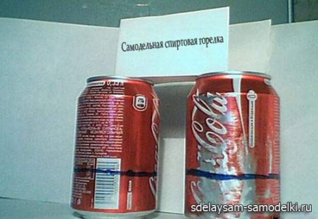 Самодельная спиртовая горелка