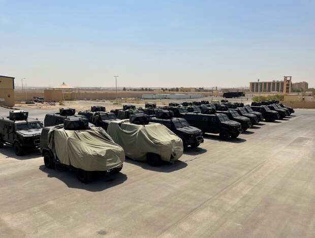 Украина поставила бронеавтомобили "Казак 5" Саудовской Аравии