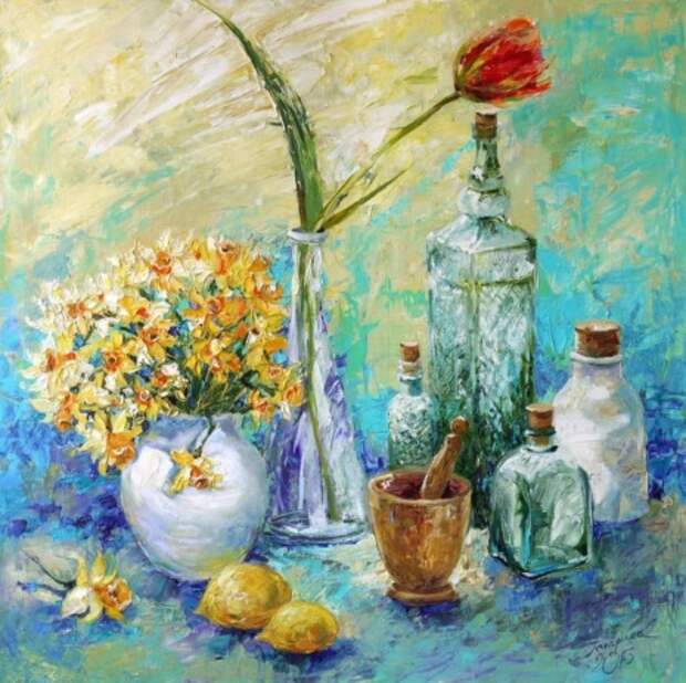 художник Елена Гагарина картины – 19
