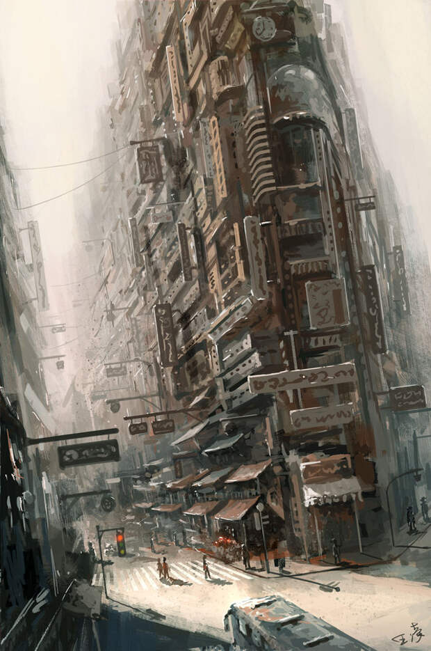 Фэнтези от Wang Ling