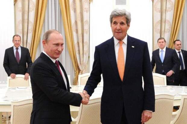 Керри прилетел в Москву на встречу с Путиным и Лавровым