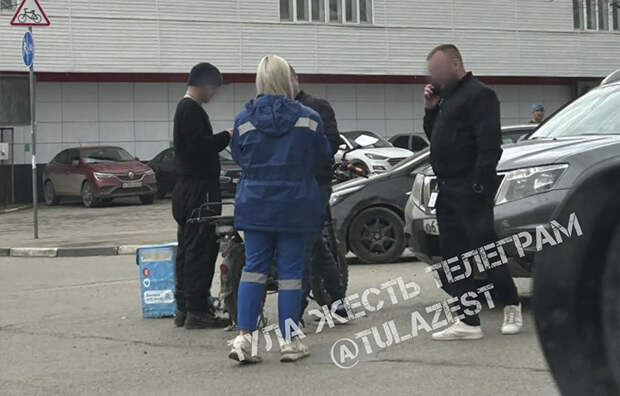 В Туле произошло два ДТП с курьерами