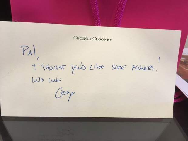 Вот так подарок: Джордж Клуни исполнил мечту пожилой британки джордж клуни, подарок