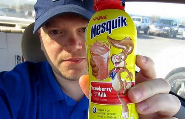 Strawberry Quik.