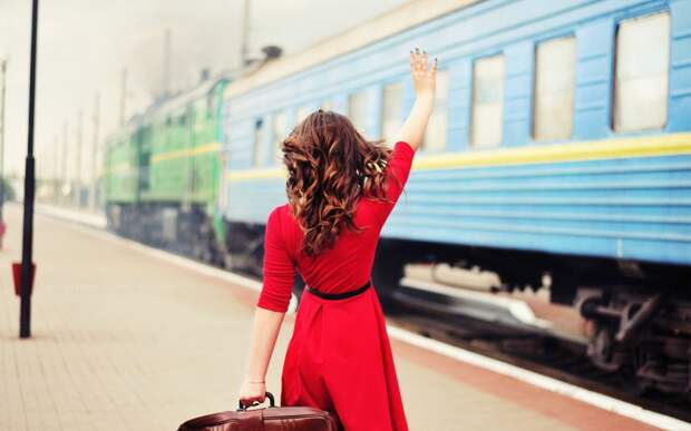 girl-red-dress-train-mood-hd-wallpaper