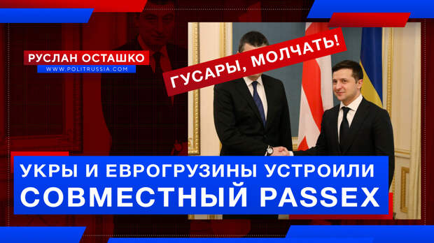Укры и еврогрузины устроили совместный PASSEX